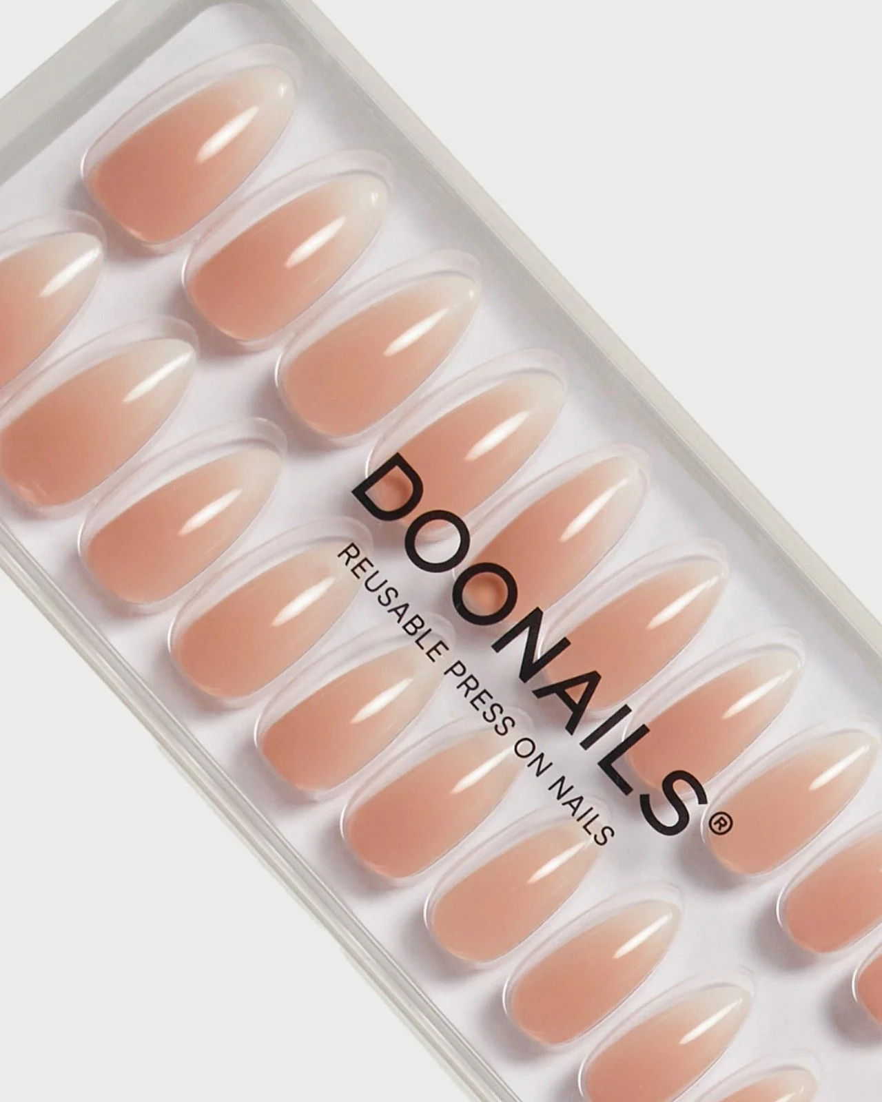 Babyboomer Medium Almond Soft Gel Press Ons - Image 5
