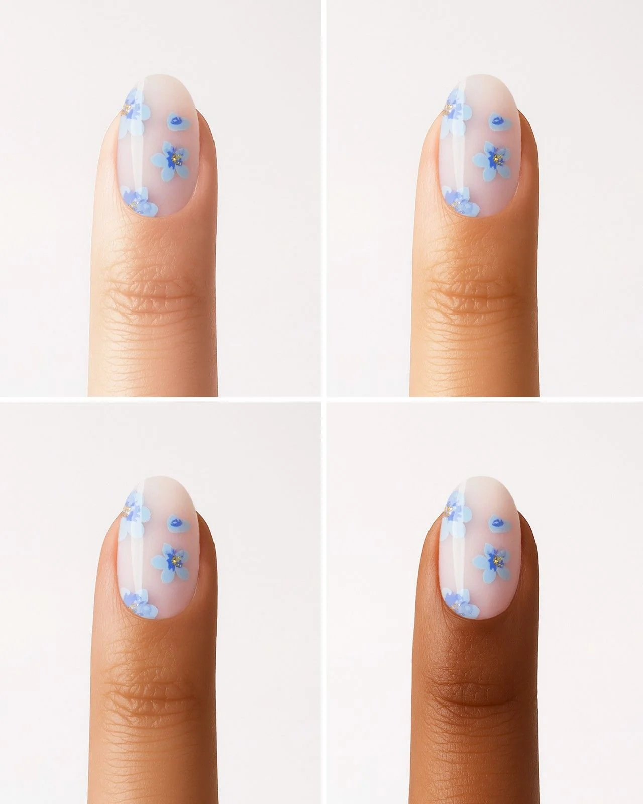 Limited Edition Blossom Babe Short Round Soft Gel Press Ons - Image 6