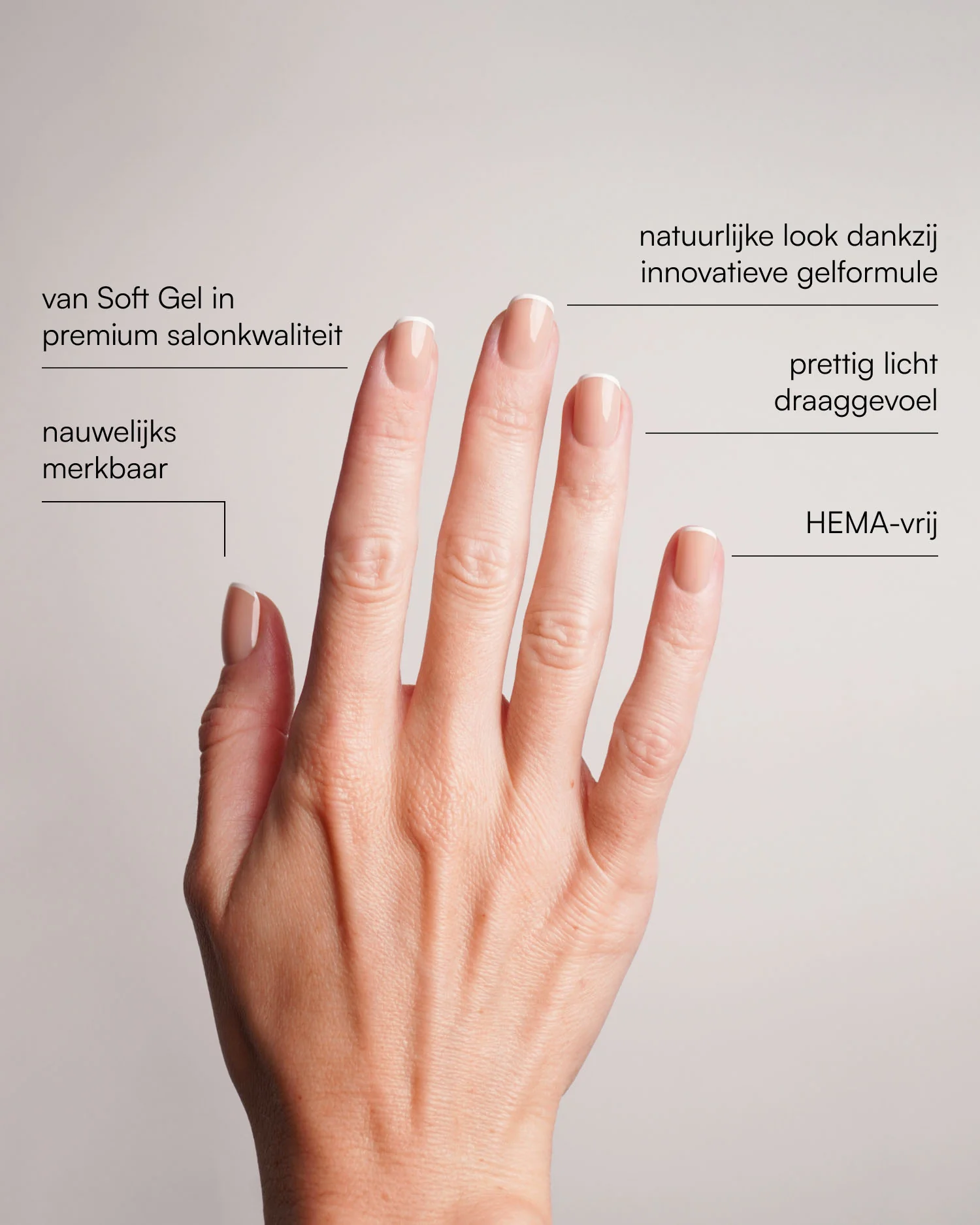 Classic French Extra Short Square Soft Gel Press Ons - Image 3
