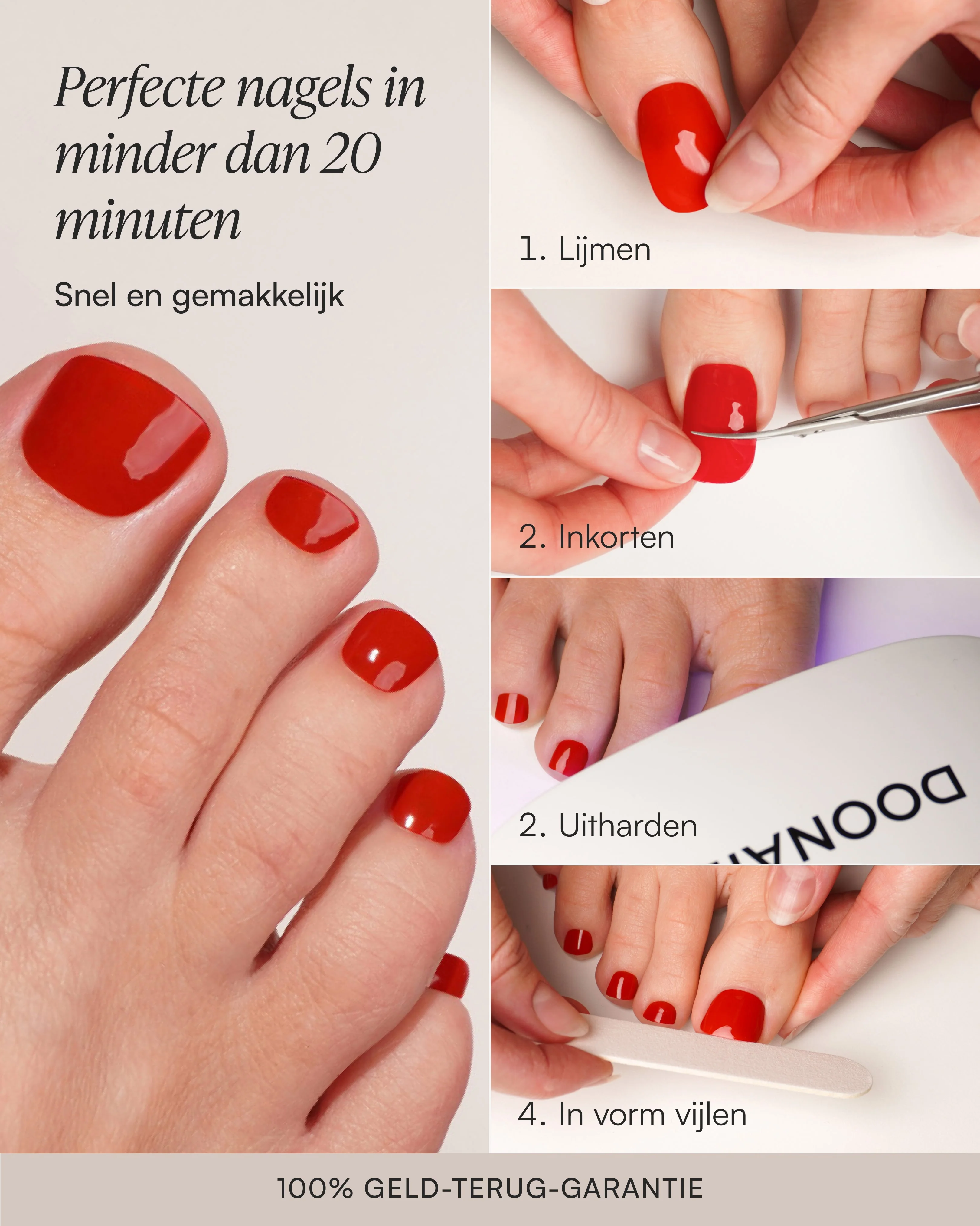 Cheesecake Pedicure Gel Strips - Image 6