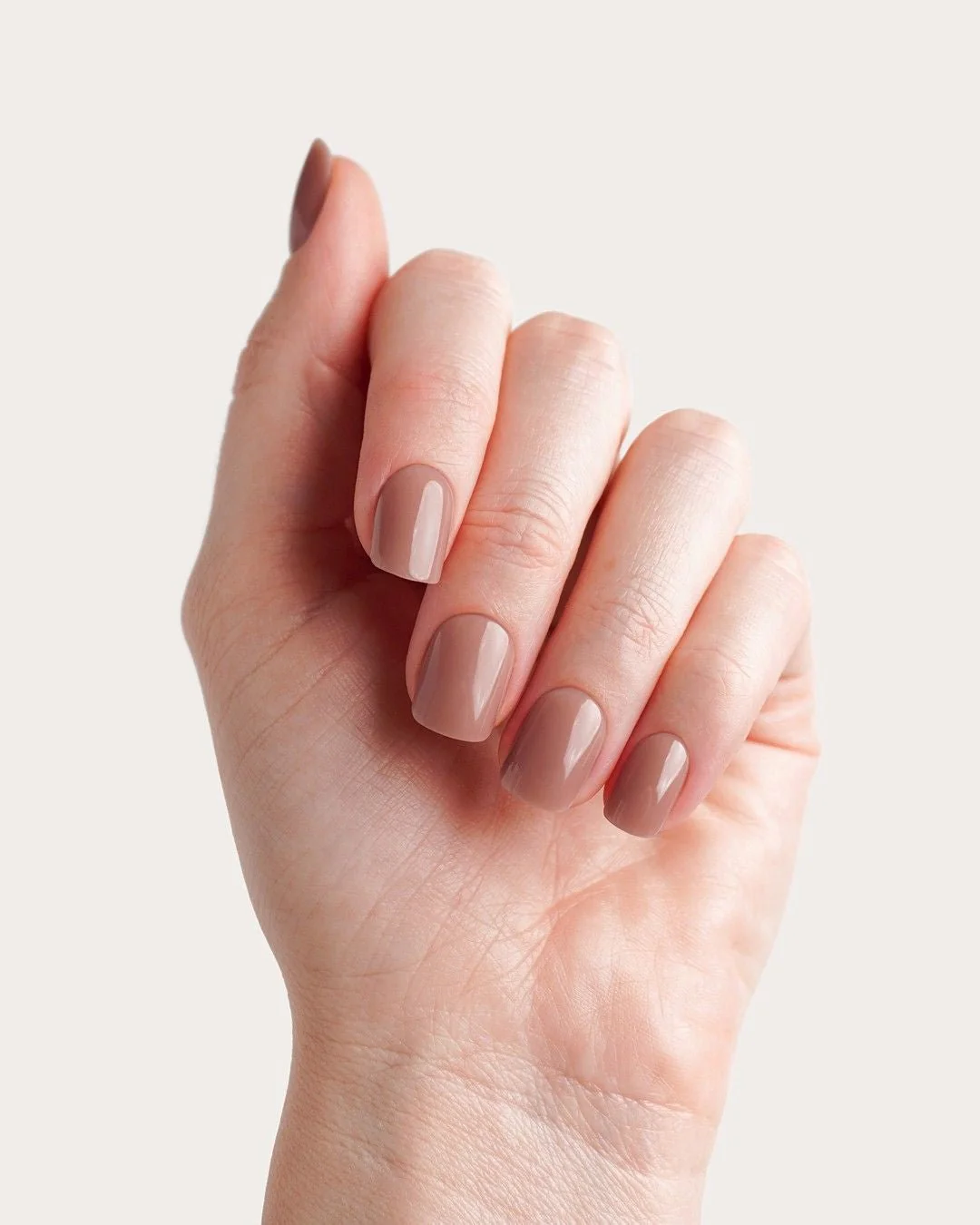 Espresso Extra Short Square Soft Gel Press Ons - Image 5