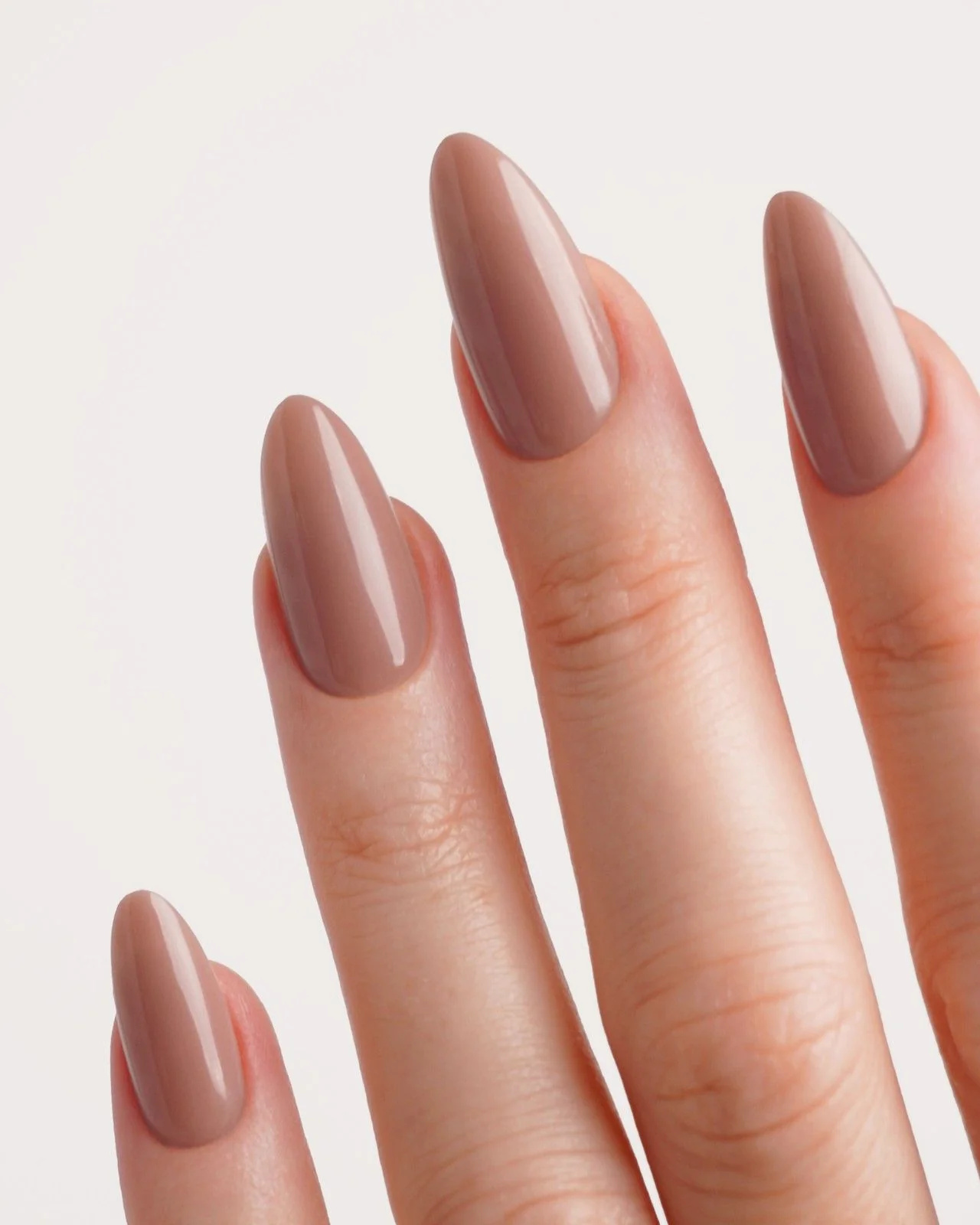 Espresso Medium Almond Soft Gel Press Ons - Image 2