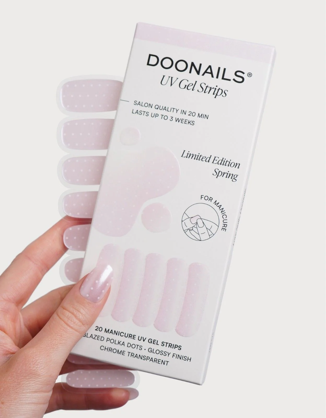 Limited Edition Glazed Polka Gel Strips - Image 3
