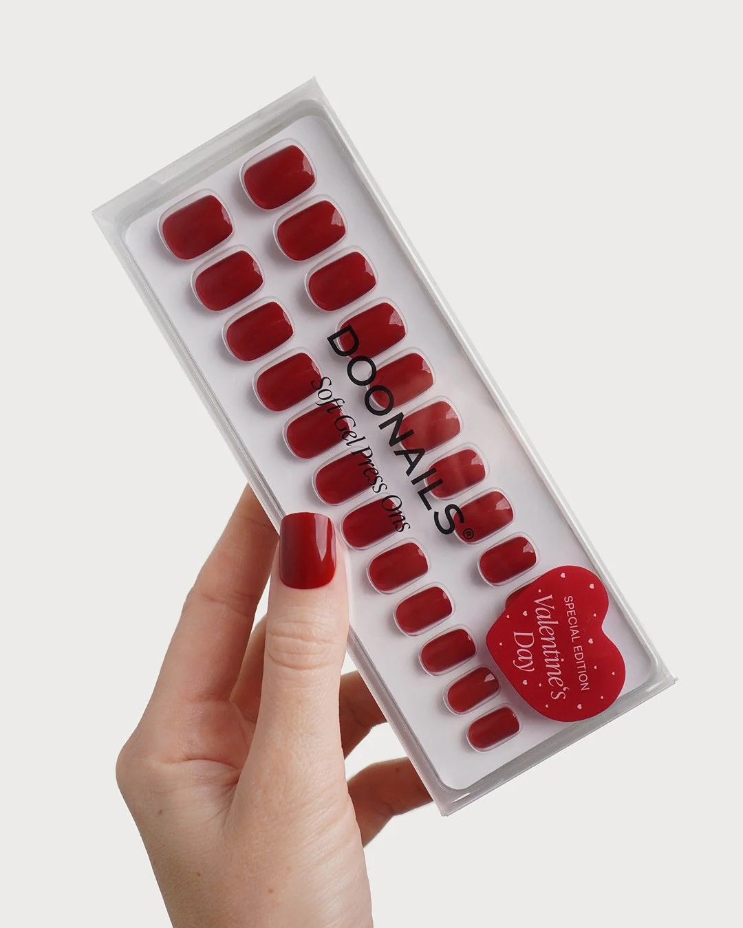 Heartbreaker Extra Short Square Soft Gel Press Ons - Image 3