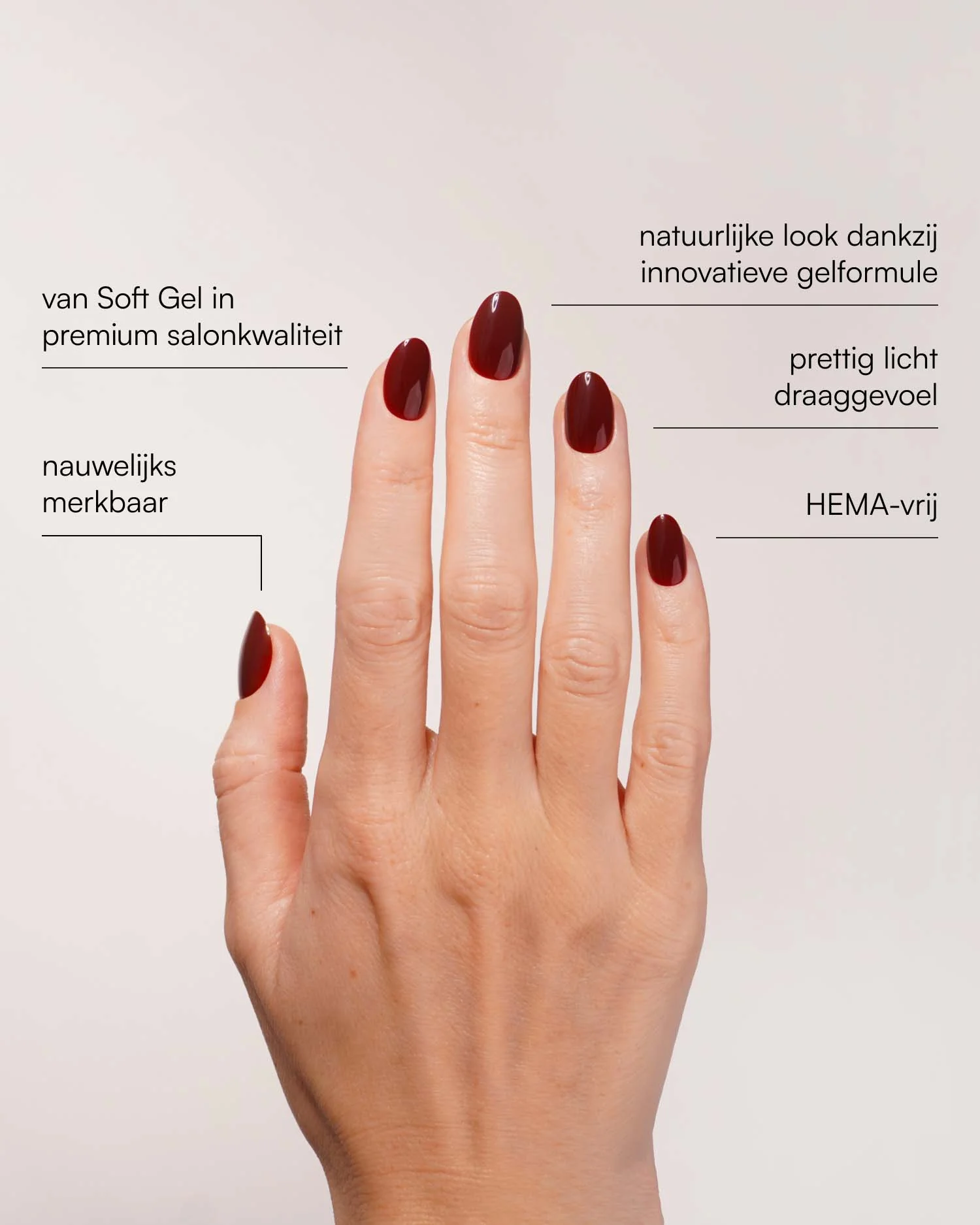 Love Paris Short Round Soft Gel Press Ons - Image 3