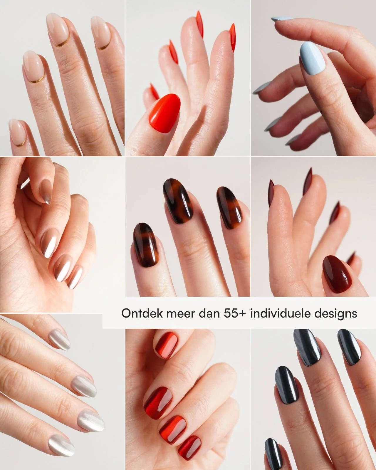 Milkshake Medium Round Soft Gel Press Ons - Image 8