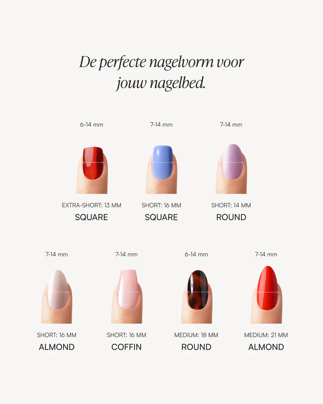 Mix & Match Navulbundel - Soft Gel Press Ons - Image 12