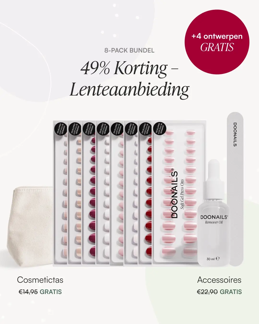 Lente Starterset – Soft Gel Press Ons - Image 16