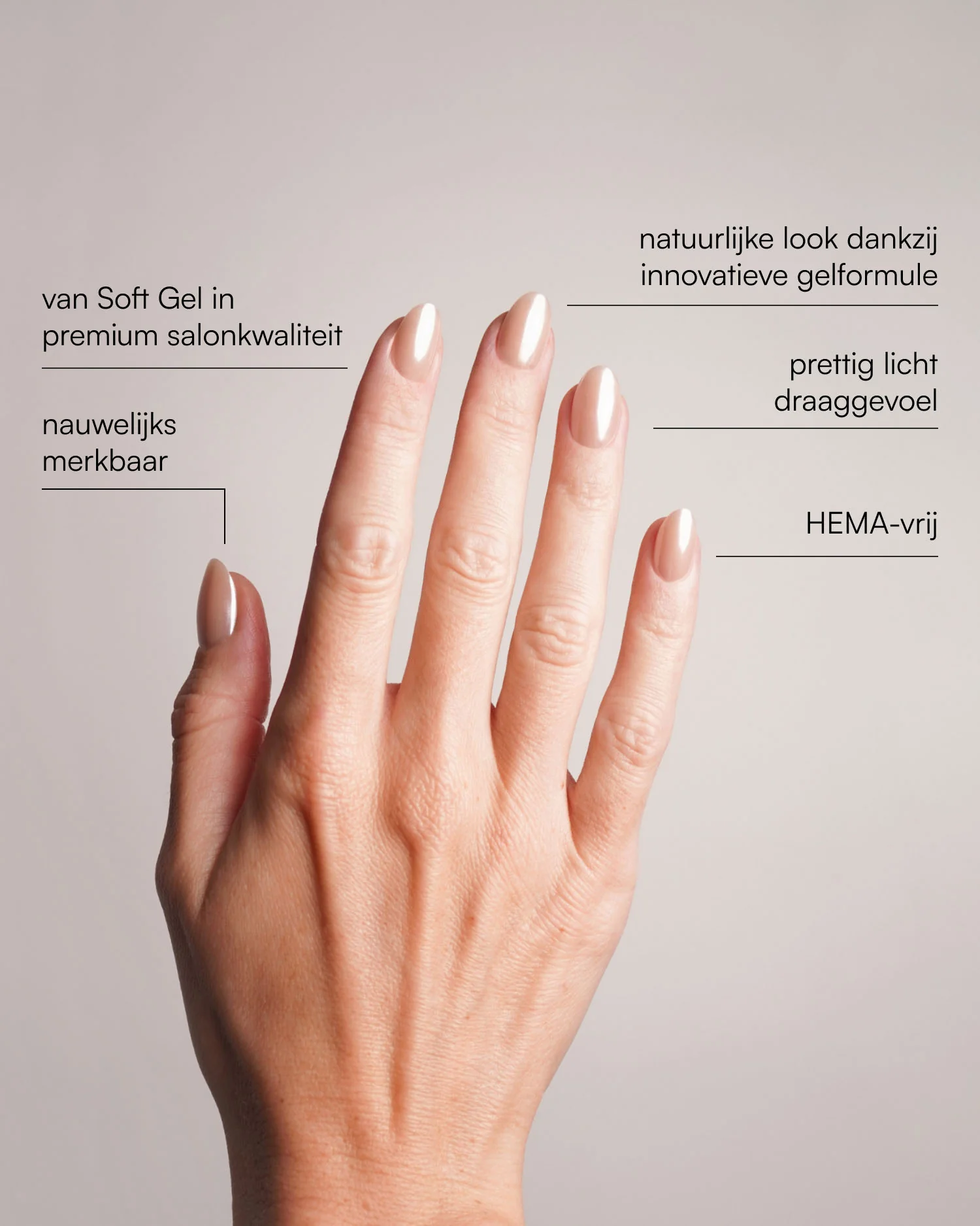 Prosecco Short Round Soft Gel Press Ons - Image 4