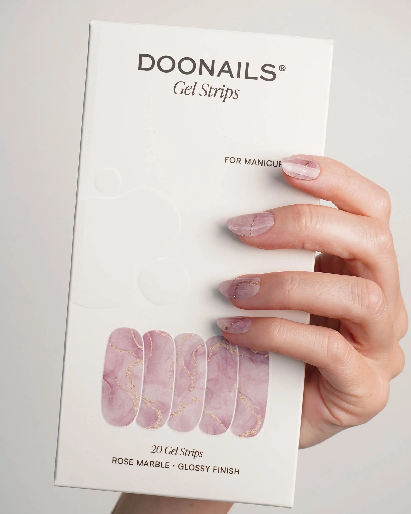 Rose Marble Gel Strips - Image 3