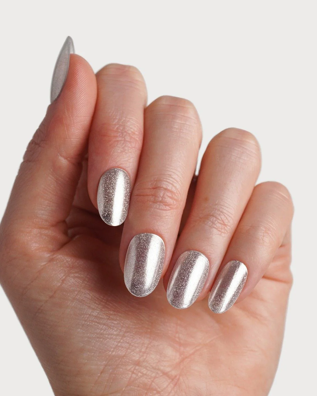Silver Cat Eye Gel Strips - Image 5