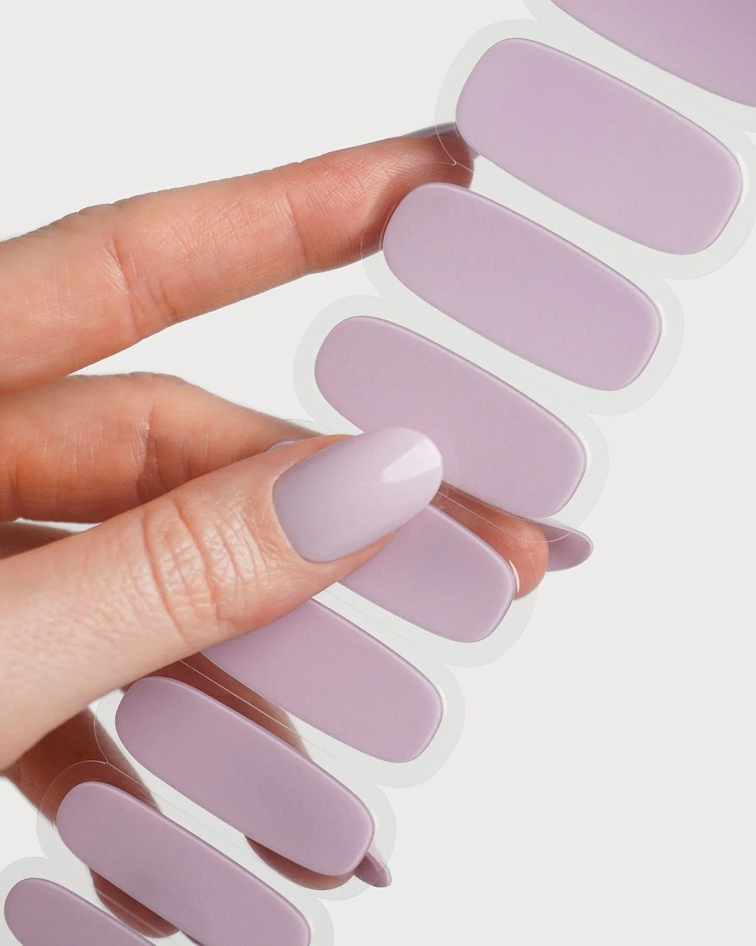 Soft Lilac Gel Strips - Image 5