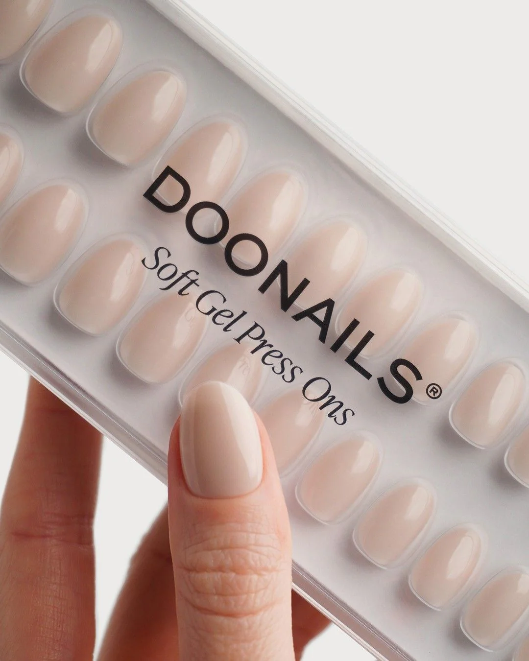 Vanilla Short Round Soft Gel Press Ons - Image 5